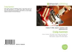Craig Gannon kitap kapağı