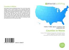 Counties in Maine kitap kapağı