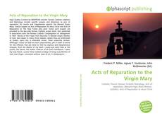 Capa do livro de Acts of Reparation to the Virgin Mary 