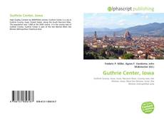 Borítókép a  Guthrie Center, Iowa - hoz