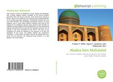 Portada del libro de Akabia ben Mahalalel