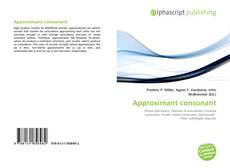 Borítókép a  Approximant consonant - hoz