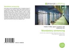 Capa do livro de Mandatory sentencing 
