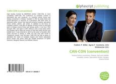 CAN-CON (convention)的封面