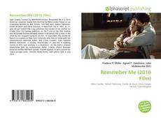 Capa do livro de Remember Me (2010 Film) 