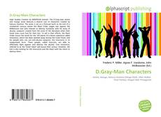 Copertina di D.Gray-Man Characters