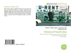 Capa do livro de History of South Asia 
