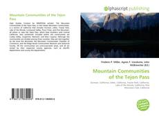 Обложка Mountain Communities of the Tejon Pass