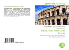Gaius Julius Quadratus Bassus的封面