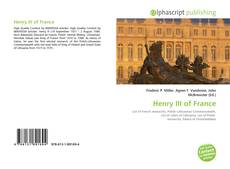 Buchcover von Henry III of France