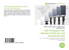 Обложка ICD-10 Chapter VIII: Diseases of the ear and mastoid process