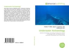 Bookcover of Underwater Archaeology