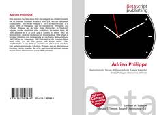 Adrien Philippe的封面