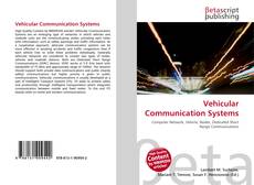 Bookcover of Vehicular Communication Systems