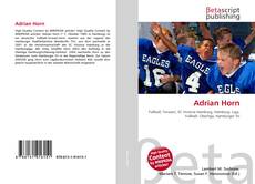 Couverture de Adrian Horn