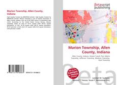 Buchcover von Marion Township, Allen County, Indiana