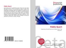 Bookcover of Pablo Quert