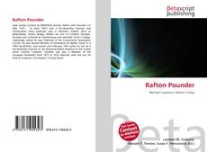 Borítókép a  Rafton Pounder - hoz
