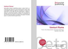 Buchcover von Venturi Flume