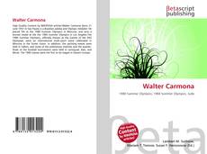 Walter Carmona kitap kapağı