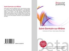 Capa do livro de Saint-Germain-sur-Rhône 