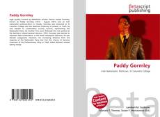Capa do livro de Paddy Gormley 