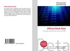 Official Bank Rate kitap kapağı