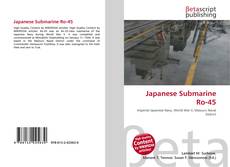 Buchcover von Japanese Submarine Ro-45
