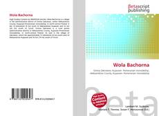 Buchcover von Wola Bachorna