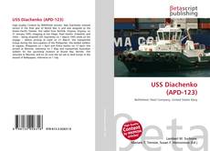 Capa do livro de USS Diachenko (APD-123) 