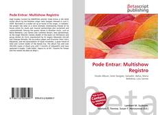 Couverture de Pode Entrar: Multishow Registro