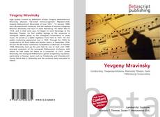 Copertina di Yevgeny Mravinsky
