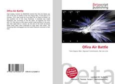 Copertina di Ofira Air Battle