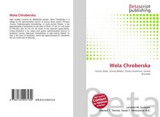 Couverture de Wola Chroberska