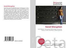 Capa do livro de Social Disruption 