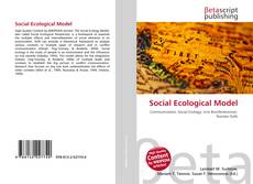 Capa do livro de Social Ecological Model 