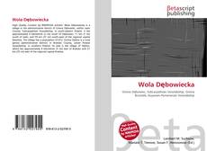 Capa do livro de Wola Dębowiecka 