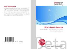Capa do livro de Wola Dłużniewska 