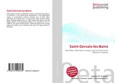 Capa do livro de Saint-Gervais-les-Bains 