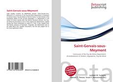 Buchcover von Saint-Gervais-sous-Meymont