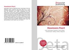 Capa do livro de Howiesons Poort 
