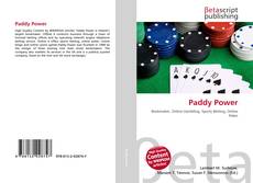 Capa do livro de Paddy Power 
