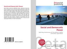Capa do livro de Social and Democratic Power 
