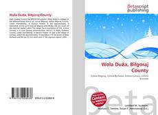 Buchcover von Wola Duża, Biłgoraj County
