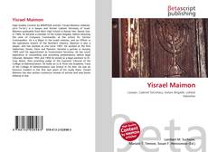 Capa do livro de Yisrael Maimon 