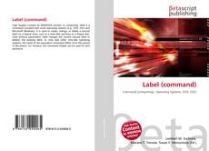 Capa do livro de Label (command) 