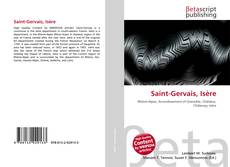 Capa do livro de Saint-Gervais, Isère 