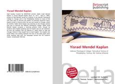 Capa do livro de Yisrael Mendel Kaplan 