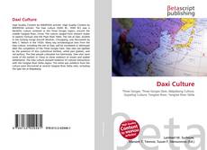 Copertina di Daxi Culture