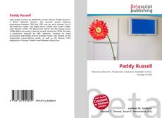 Capa do livro de Paddy Russell 